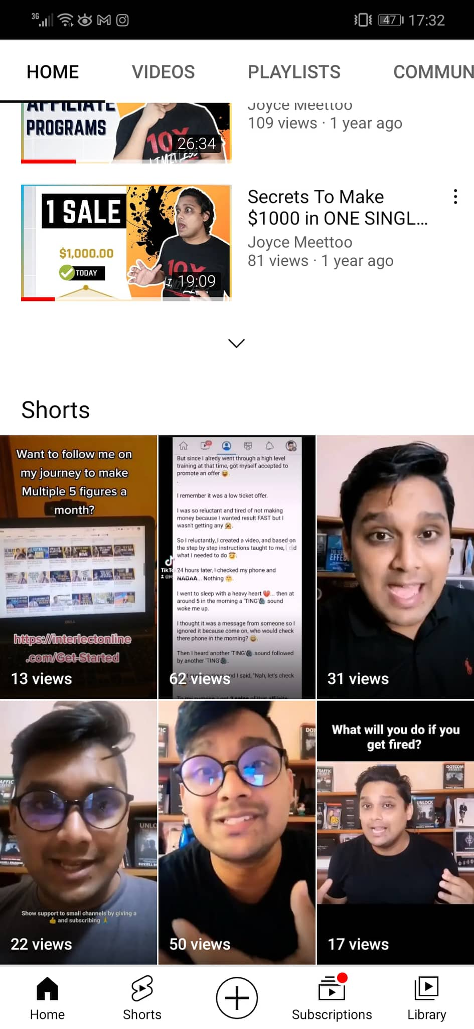 YouTube Shorts