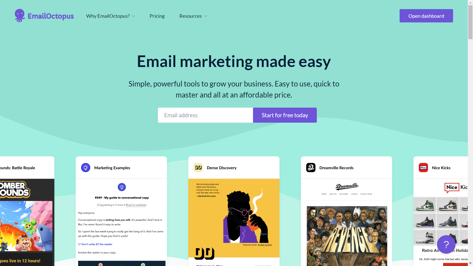 EmailOctopus- Best Email Marketing Software